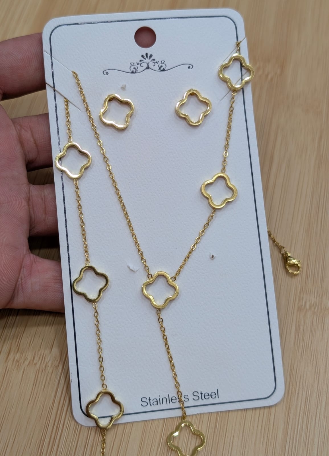 Stainless Steel Locket Set