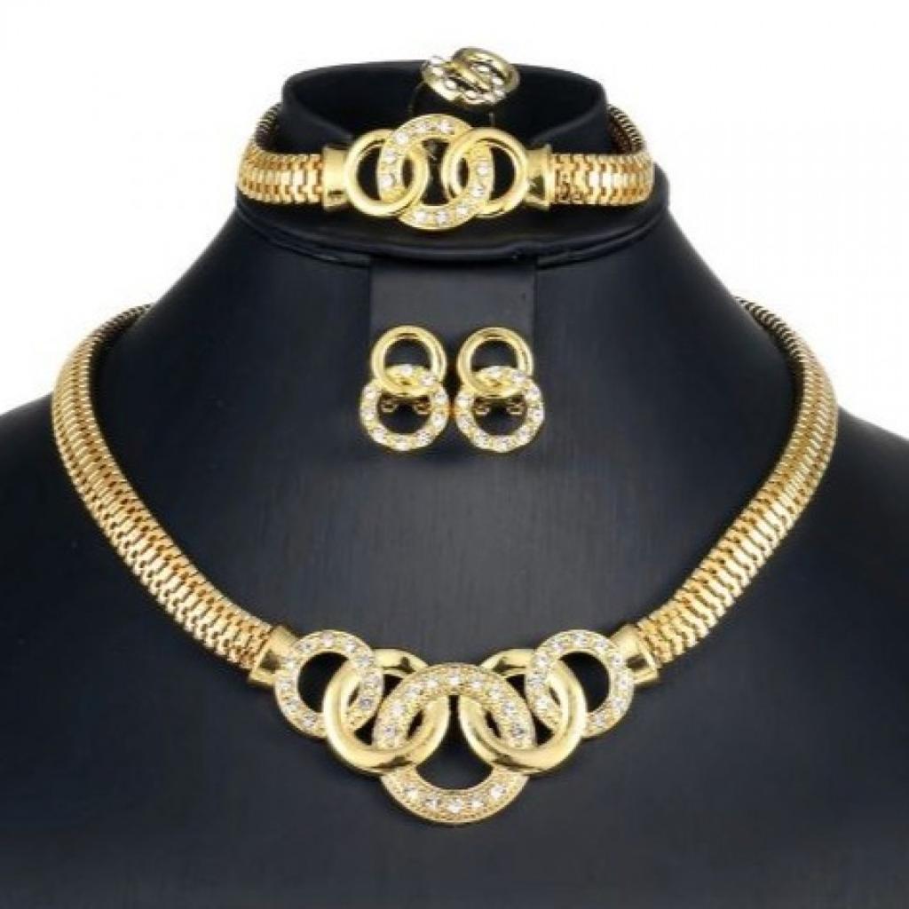 Gold Plated Jewellery Set for Women