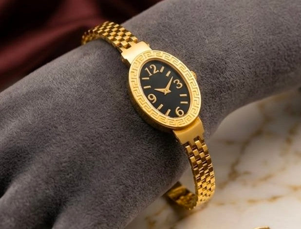 Trending Openable Gold Bracelet Watch