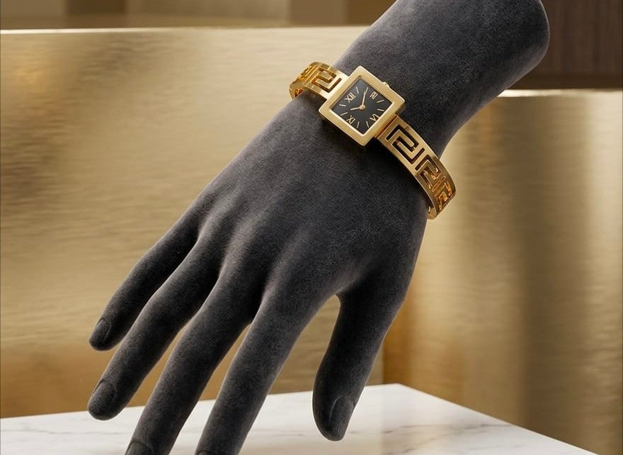 Trending Openable Gold Bracelet Watch